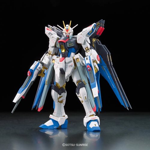 Mobile Suit Gundam Seed Destiny Strike Freedom Gundam Real Grade 1:144 Scale Model Kit 2211988