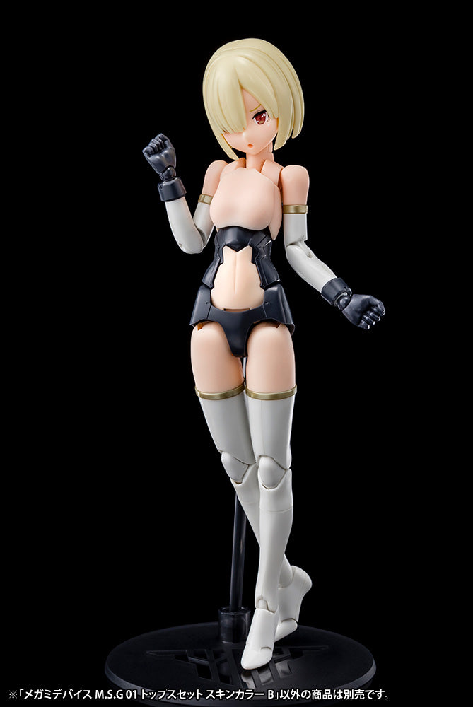 KOTOBUKIYA KP565 Megami Device M.S.G 01 TOPS SET SKIN COLOR A, WHITE 1:1