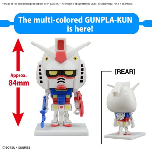 Mobile Suit Gundam Gunpla-kun DX 1:1 Scale Model Kit with Runner Version Recreation Parts 2640762