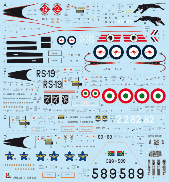 Italeri 2814 - SCALE 1 : 48 MB-326