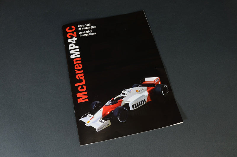 Italeri 4711 - SCALE 1 : 12 McLaren MP4/2C Prost-Rosberg