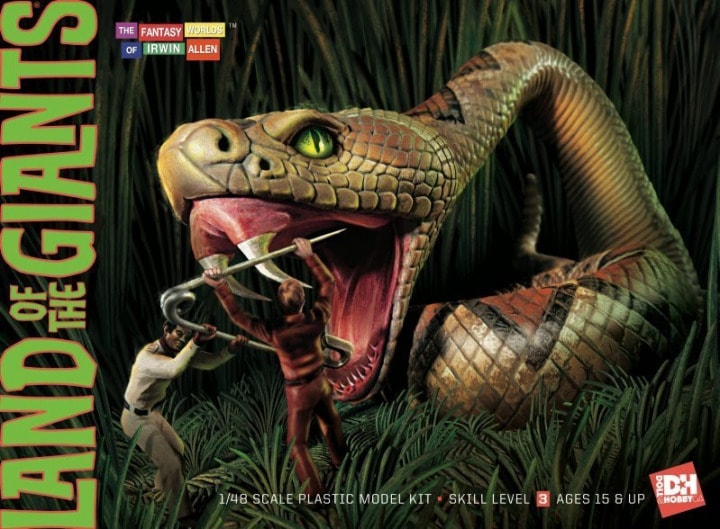 Doll & Hobby 1816 Land of the Giants Snake Scene