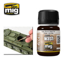 Ammo Mig 1005 DARK BROWN/GREEN VEH ENAM