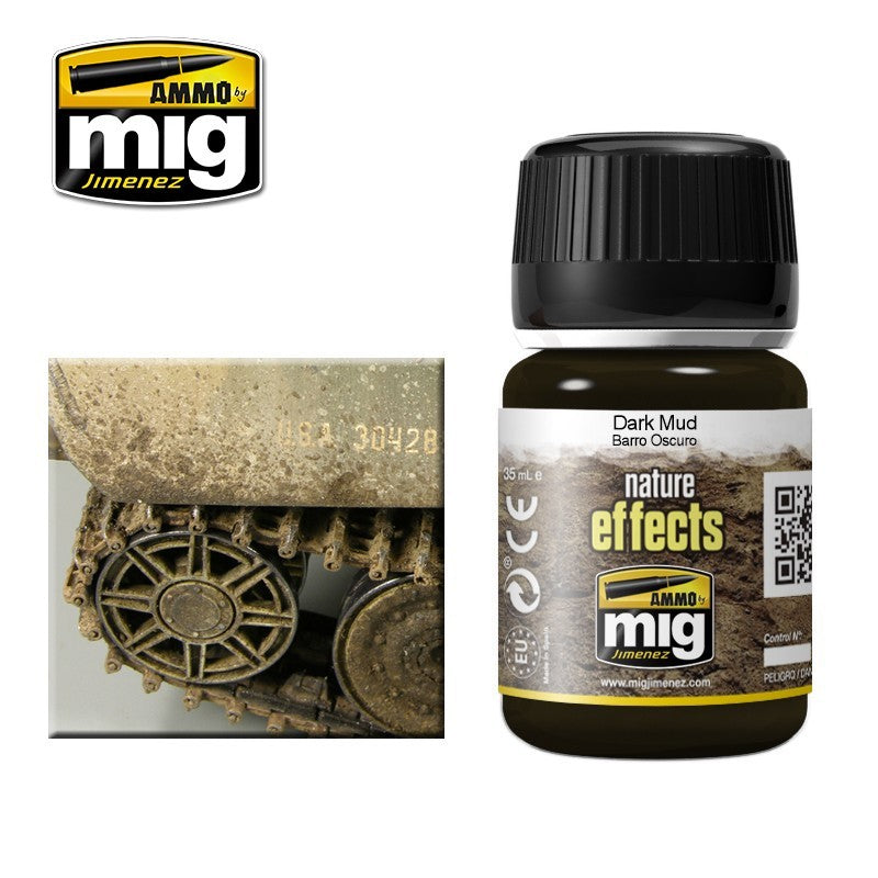 Ammo Mig 1405 DARK MUD ENAMEL EFFECTS
