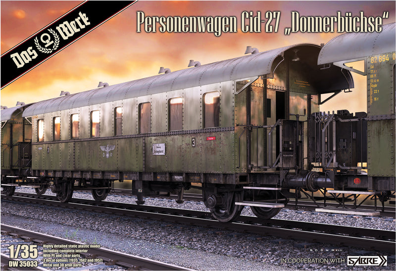 Das Werk 1/35 Personenwagen Cid-27 "Donnerbuchse"