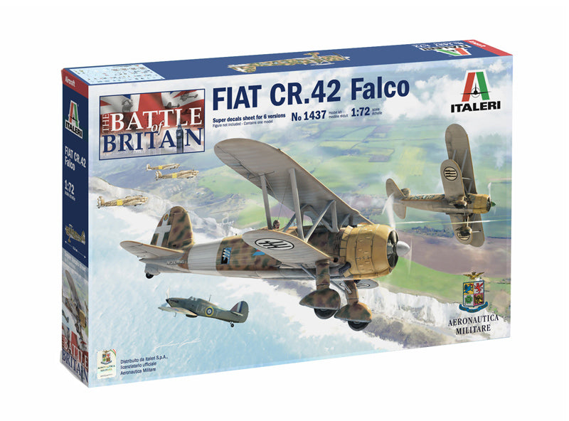 Italeri 1437 - SCALE 1 : 72 FIAT CR.42 Falco