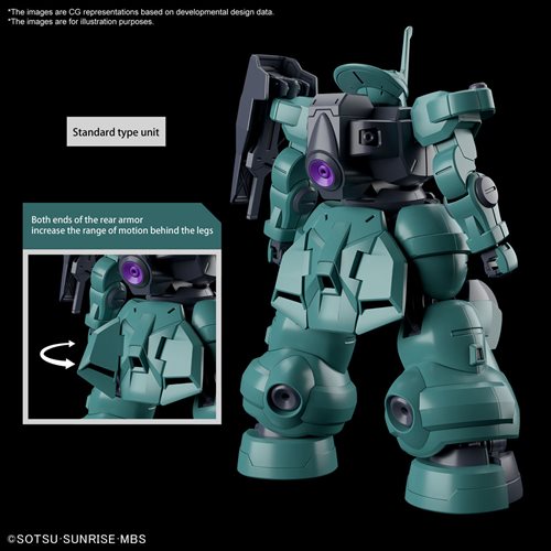 Mobile Suit Gundam: The Witch from Mercury Lauda's Dilanza Standard Type High Grade 1:144 Scale Model Kit 2604767