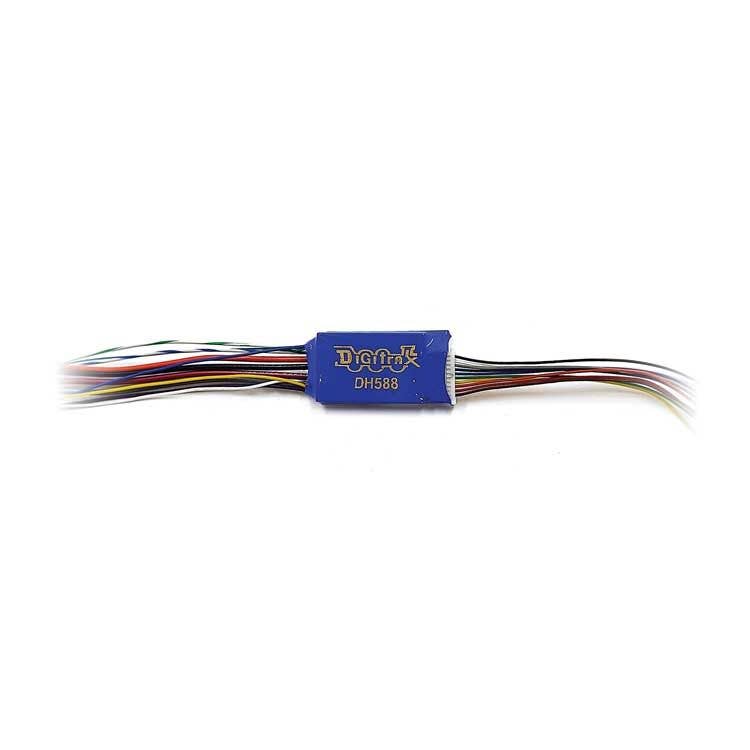 PREORDER Digitrax DH588 8 FX7 Function High-Capacity Mobile Decoder