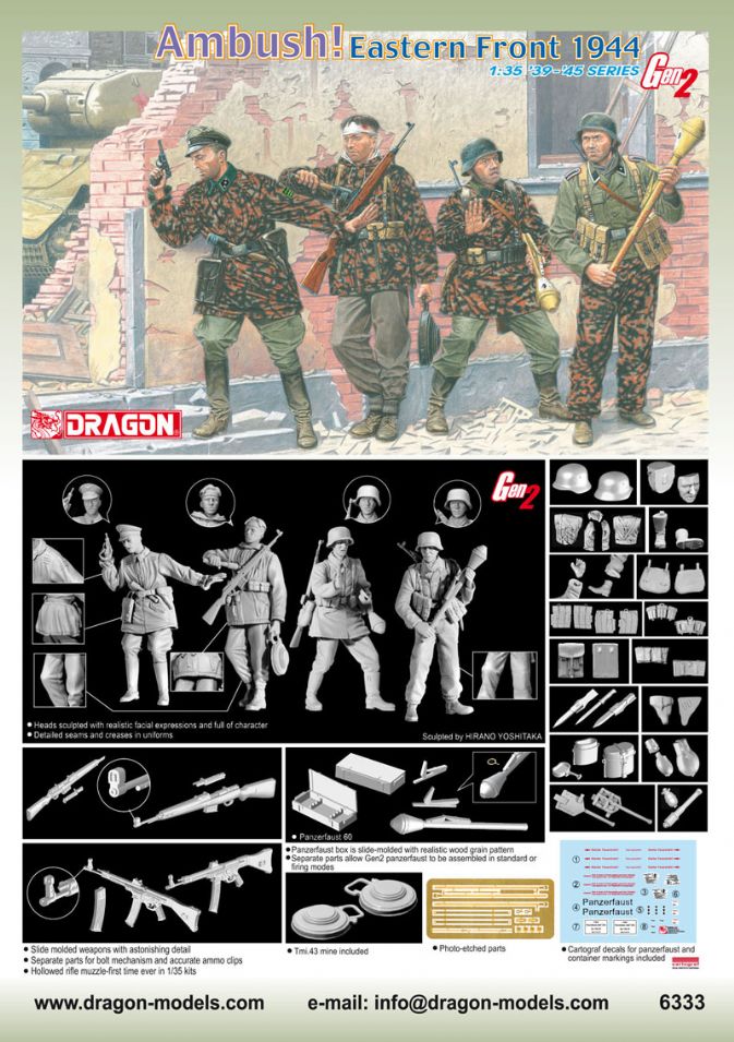 DML Military 6333 Ambush Eastern Front Gen2 1:35