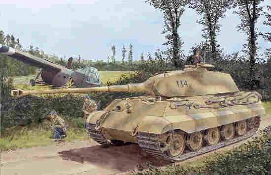 DML Military 7231 Sd.Kfz.182 KINGTIGER Porsh 1:72