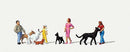 Merten HO 0212589 Dog Training School, Figures Set (9)