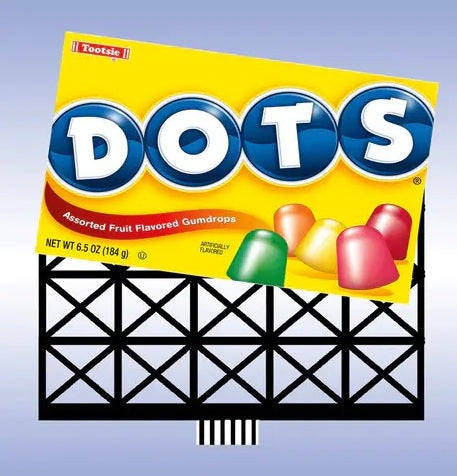 Miller Engineering O/HO 88-7001 Large Dots Billboard