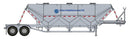 Walthers HO 949-2622 Transload Facility Dry Bulk Semi Trailer, Polymerchant