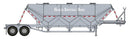 Walthers HO 949-2626 Transload Facility Dry Bulk Semi Trailer, Glacier Sands