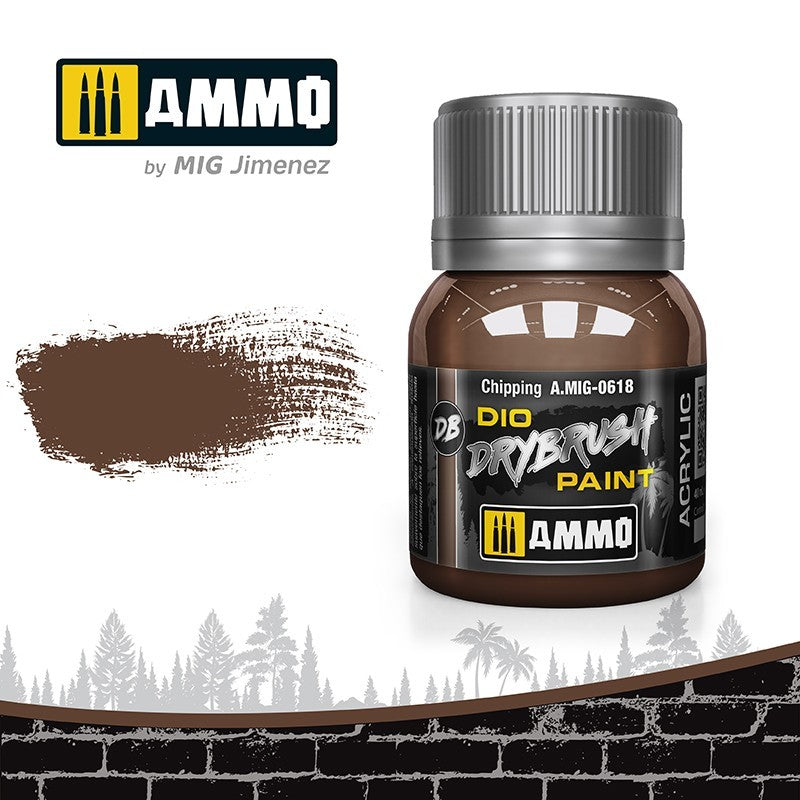 Ammo Mig 0618 CHIPPING DRYBRUSH