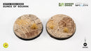 Gamers Grass Battle Ready Bases - Dunes of Bourak - Round 55mm (2x) (Designed for Infinity)