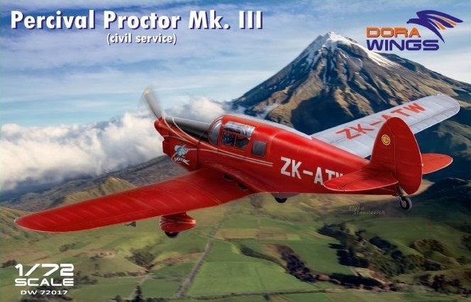 Dora Wings 1/72 Percival Proctor Mk.III (civil registration)