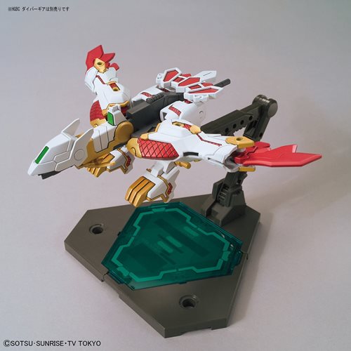 Bandai  2435133 Gundam Build Divers RX-Zeromaru SD Model Kit