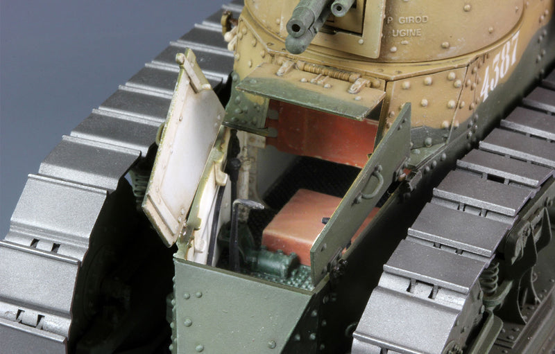 Meng-Model TS-008 FRENCH FT-17 LIGHT TANK (CAST TURRET) 1:35