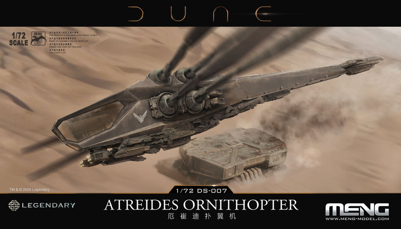 Meng-Model DS-007 Dune Atreides Ornithopter 1:72