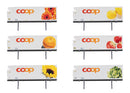 PREORDER Minitrix N 66583 Refrigerated Container, Coop (6-Pack)