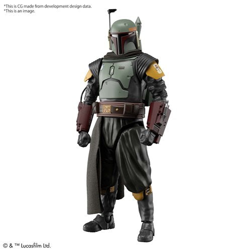 Bandai 2607743 Star Wars: The Mandalorian Boba Fett 1:12 Scale Model Kit