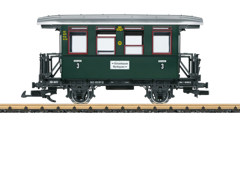 PREORDER LGB G 33079 2-Axle Coach Car, Ochsle Museum