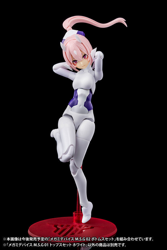 KOTOBUKIYA KP566 Megami Device M.S.G 01 TOPS SET SKIN COLOR B, WHITE 1:1