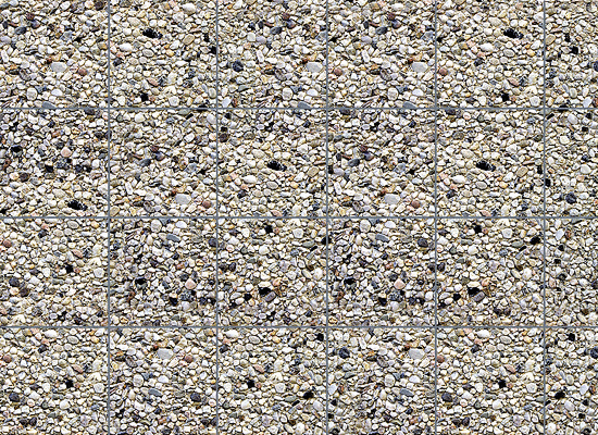 Faller HO 170626 Embossed Panel Building Material Sheet, Exposed Aggregate Concrete