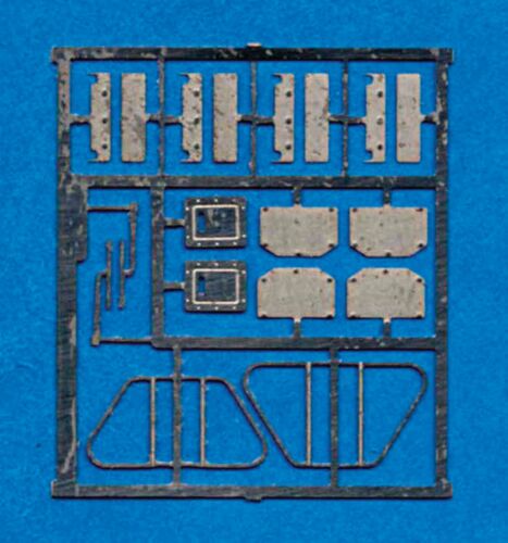 Highliner HO 2003 EMD F3 B Unit Shell with Chicken Wire Screens Kit, Undecorated