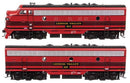 Walthers Mainline HO 21406 EMD F7 A-B Set Locomotive ESU, Lehigh Valley