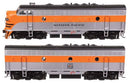 Walthers Mainline HO 21418 EMD F7 A-B Set Locomotive ESU, Western Pacific