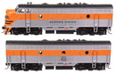 Walthers Mainline HO 21419 EMD F7 A-B Set Locomotive ESU, Western Pacific