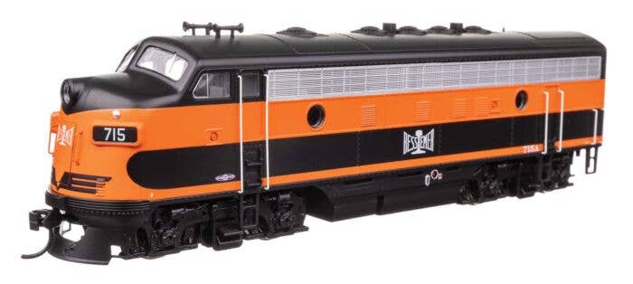 Walthers Mainline HO 11400 EMD F7 A-B Set Locomotive, Bessemer & Lake Erie