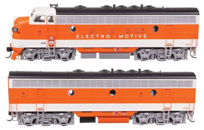 Walthers Mainline HO 11404 EMDF7 A-B Set Locomotive, EMD