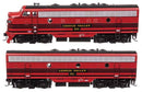 Walthers Mainline HO 11407 EMD F7 A-B Set Locomotive, Lehigh Valley