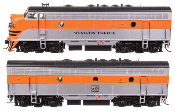 Walthers Mainline HO 11419 EMD F7 A-B Set Locomotive, Western Pacific