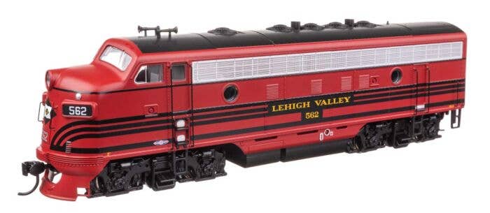 Walthers Mainline HO 21408 EMD F7 A Locomotive ESU, Lehigh Valley