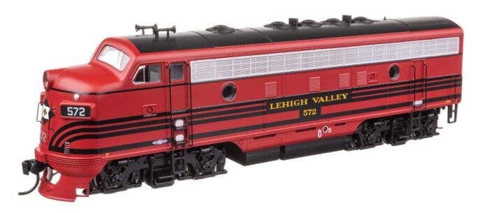 Walthers Mainline HO 21409 EMD F7 A Locomotive ESU, Lehigh Valley