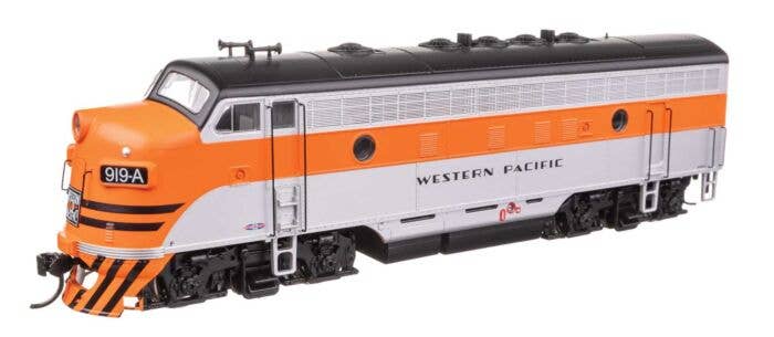 Walthers Mainline HO 21421 EMD F7 A Locomotive ESU, Western Pacific