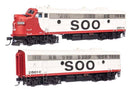 Walthers Proto HO 42555 EMD FP7 & F7B Locomotive, Soo Line