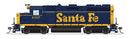 Broadway Limited Imports HO 8901 EMD GP35 Low Nose Locomotive Stealth, Atchison Topeka & Santa Fe