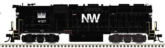 Atlas N 40005634 EMD GP38 High Nose with Dynamic Brakes Locomotive Lok, Master Gold, Norfolk & Western