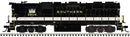 Atlas N 40005619 EMD GP38 High Nose with Dynamic Brakes Locomotive Master Silver, Southern Railway