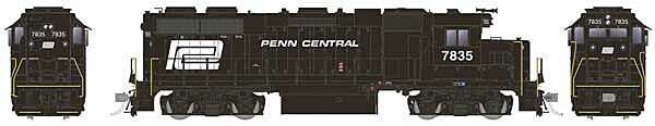 Rapido HO 38522 EMD GP38 Low Nose Locomotive, Penn Central
