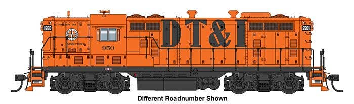 PREORDER Walthers Proto HO 42422 EMD GP7 Locomotive LokSound Select, Detroit Toledo & Ironton