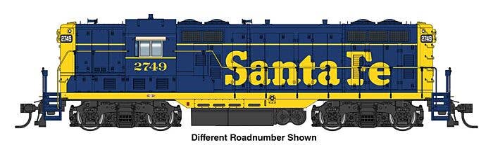 PREORDER Walthers Proto HO 49415 EMD GP7 Locomotive, Atchison Topeka & Santa Fe