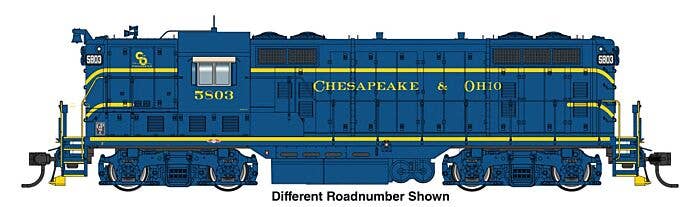 PREORDER Walthers Proto HO 49417 EMD GP7 Locomotive, Chesapeake & Ohio