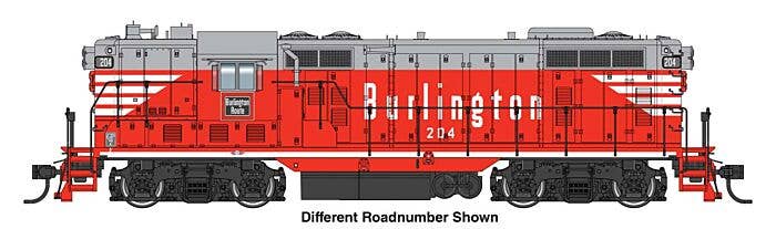 PREORDER Walthers Proto HO 49420 EMD GP7 Locomotive, Chicago Burlington & Quincy
