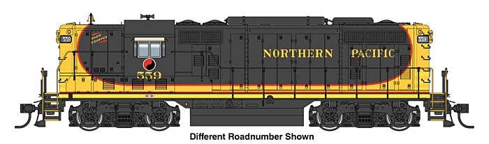 PREORDER Walthers Proto HO 49424 EMD GP7 Locomotive, Northern Pacific